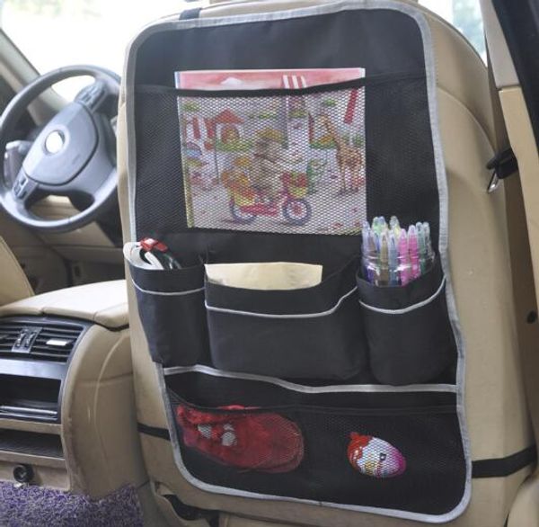 

universal car seat back tidy organiser multi-pocket auto travel hanging storage bag holder auto accessories