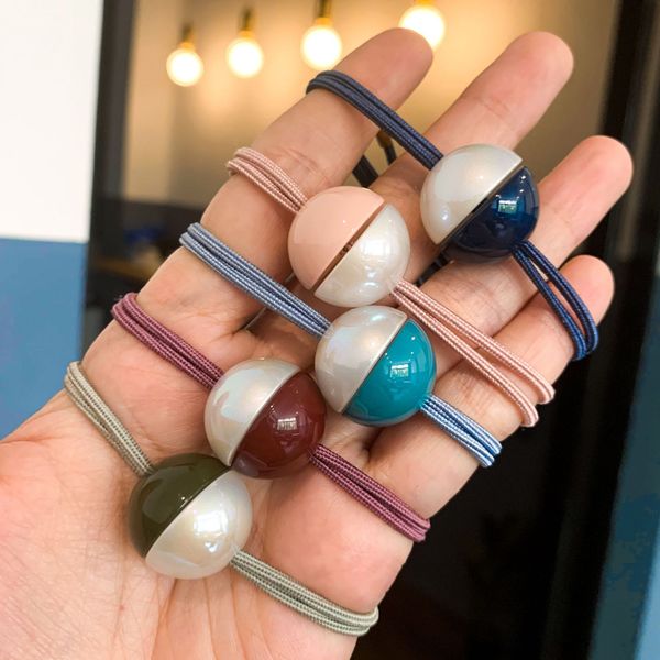 

свадьба из бисера жемчужный подарок женщина леди ювелирные изделия с бриллиантами резинки для волос для невесты актерского начала выпускной, Pink