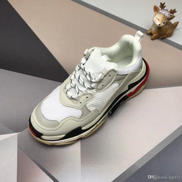 

net red paris fashion old shoes women's autumn six-layer retro men's shoes thick bottom increased sports shoes student couple mode
