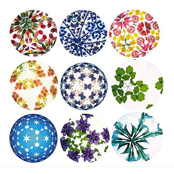

1 set kaleidoscope imaginative fancy colorful world magic toddler sensory educational craft diy toys random color