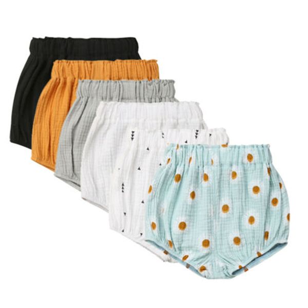 

newborn toddler baby boy girls kids shorts pants bottoms pp bloomer panties, Black