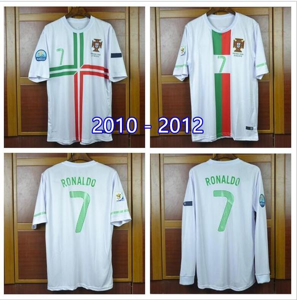 

Португалия дома ретро футбол Джерси 2010 2011 2012 Португалия Южная Африка Кубок мира джерси RONALDO Нани ретро рубашки футбола