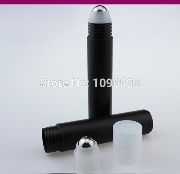 

35ml black roll on bottle with teel bead empty antiper pirant roller bottle 35g co metic roll on bottle 40pc lot