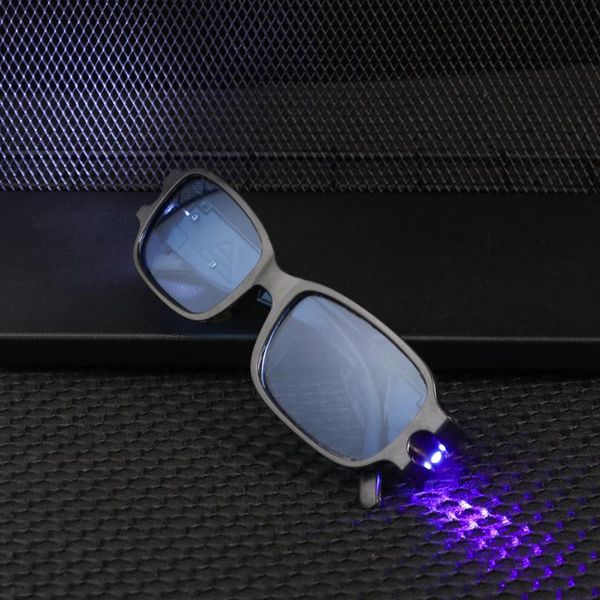 

led reading glasses with illumination adjustable magneic health protection lazy glasses presbyopic computer goggles, White;black