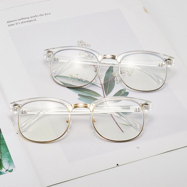 

blue light glasses men computer glasses gaming goggles transparent eyewear frame women anti blue ray eyeglasses 3016, White;black
