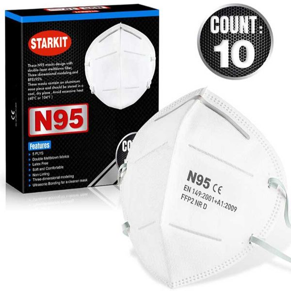 

n95 respirator mask woodworking and sanding painted surfaces particulate performance reusable paint prep respirator 10-pack fast shipping