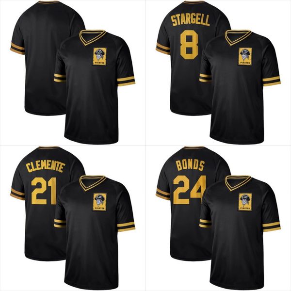 

Mens Pittsburgh 24 Barry Bonds 21 Roberto Clemente 29 Francisco Cervelli 55 Josh Bell 50 Jameson Taillon Pirates Baseball Jerseys