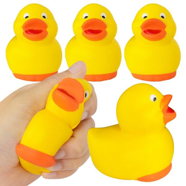 

7.5*8cm decompression toy cute yellow duck squishies toys kawaii big eyes slow rising knead toy reliever kids gift new arrival
