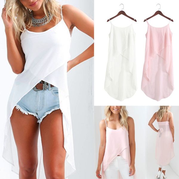 

Summer Women Dress Robe Sexy Casual Sling Strap Chiffon Beach Vestido