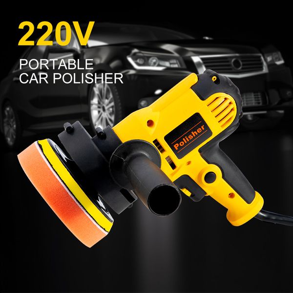 

600w electric car polishing machine 220v car polishing machine beauty tools waxing home scratch repair sealing glaze