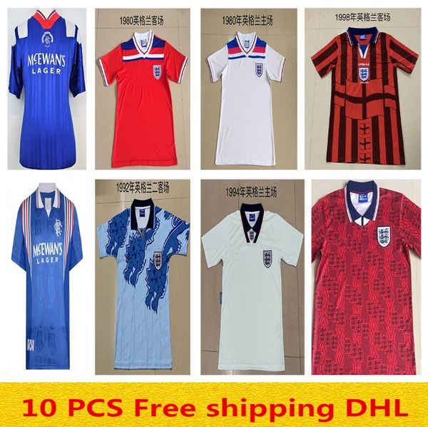

1990 1993 northern ireland men 1989 1990 glasgow rangers retro soccer jersey 1992 1994 glasgow rangers retro jersey, Black;yellow