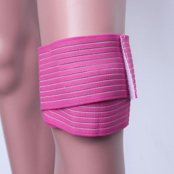 

120cm outdoor sports bandage stretching winding strap legs bandage protecting pressing knee fitness running, Black;gray