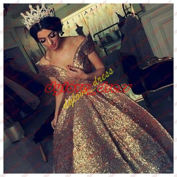 

2019 сексуальное золото плюс размер длинные арабские вечерние платья бальное платье vestidos де фиеста вечернее платье африканские блестками, Black