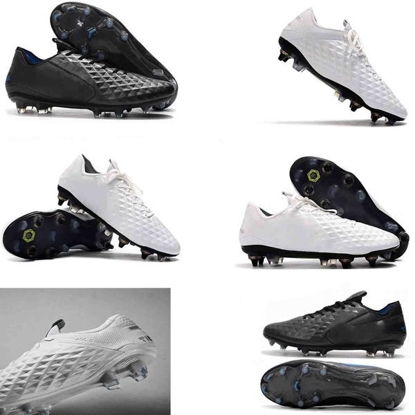 

new arrival 2019 mens tiempo legend viii elite fg tiempo legend 8 elite football boots white grey red leather soccer cleats shoes 39-45