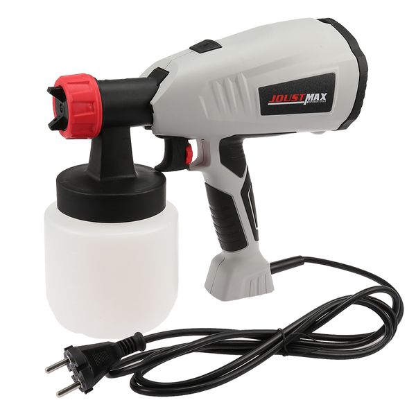 

electric oil paint sprayers jst80004/s 400w high pressure 800ml adjustable flow sprayer electrician diy paint spray gun eu plug