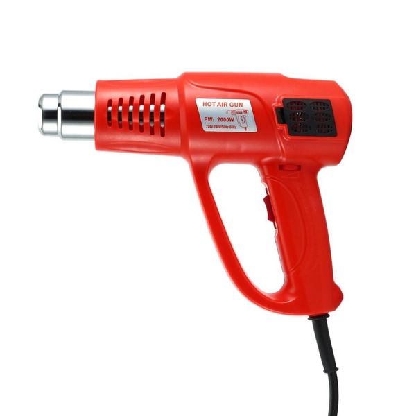 

2000w electric air gun temperature adjustable heat air blower shrink paint stripper thermal power tool