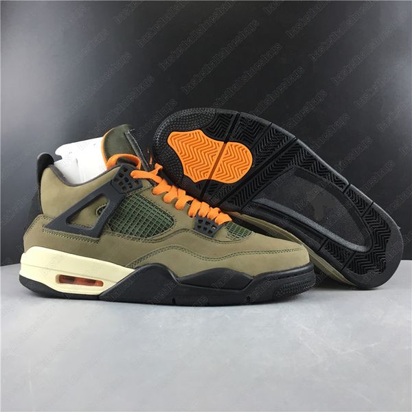 

super league 4s un unftd army green men basketball boots casual shoes womens mens sneakers with box us 7-13 factory outlet