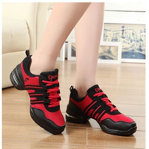 

dance shoes mother shoes mesh women's summer women's soft bottom middle-aged and elderly dance large size 34-42, Black