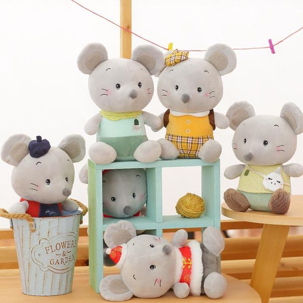 

20 zodiac mouse doll annual meeting gift mouse year mascot plush toy gift doll