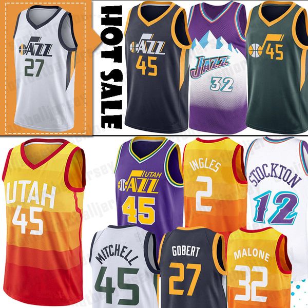 

Ncaa jazz donovan 45 mitchell jer ey utah karl 32 malone rudy 27 gobert john 12 tockton joe 2 ingle college ba ketball jer ey