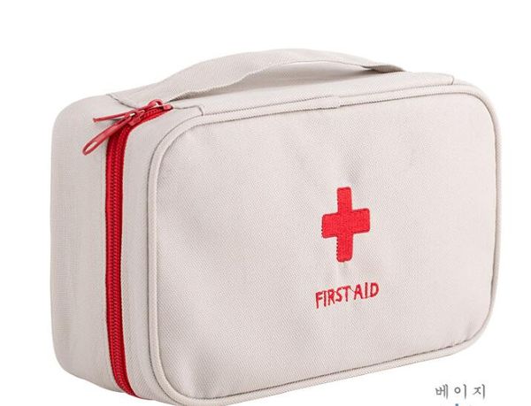 

dhl50pcs storage bag empty first aid bag kit pouch home office medical emergency travel rescue case bag, Blue;pink