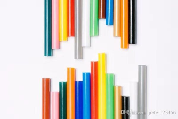 

color complete manual melt glue gun 7mm11mm high viscosity melt water strip color blue melt glue stick