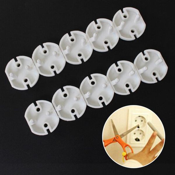 

10pcs lot 2 hole sockets cover plugs baby electric sockets outlet plug kids electrical safety protector protection