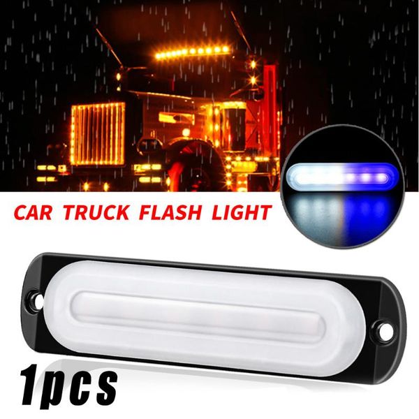 

6-led work light waterproof side marker white blue lamp 12v-24v 18w for car truck motorcycle replacement parts