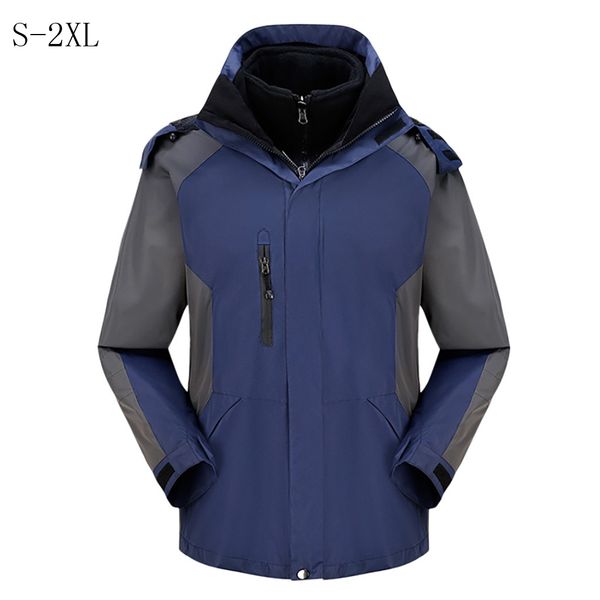

men winter hooded softshell windproof waterproof soft coat shell jacket autumn winter portability warm fashionmasculino ch, Tan;black