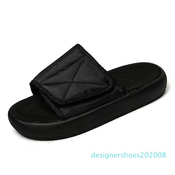 

мужские тапочки дышащего star полосатой удобной вьетнамки пляж тапочки открытых новые летние сандалии мужчина d88, Black