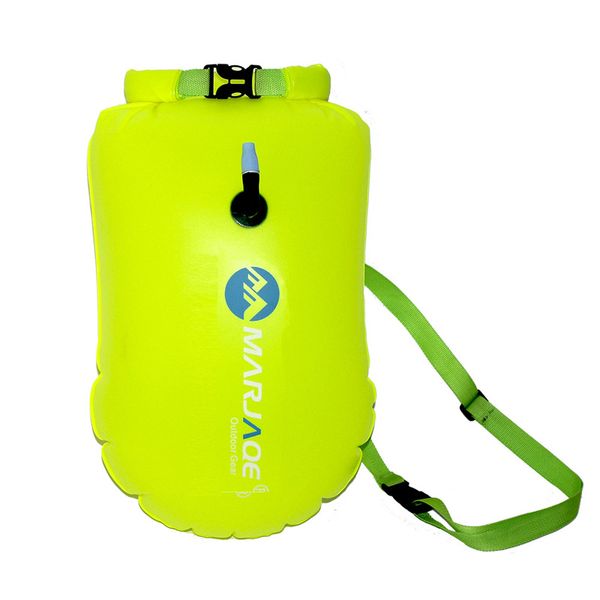 

wholesale-20l swimming inflatable floating survival buoy drifting river kayaking drowning prevention storage bag ocean backpack for sports