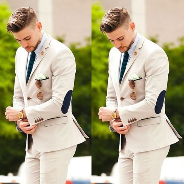 

ivory white groom wedding tuxedos 2 pieces slim fit mens pants suits designer prom jackets blazer, Black;gray