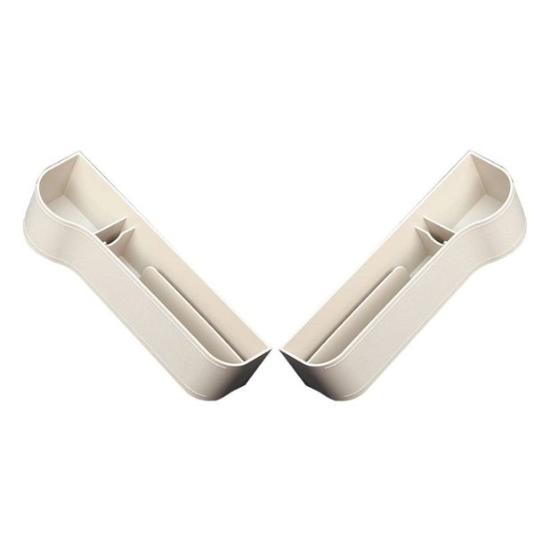 

1 pair car seat gap catcher filler storage box bottle pocket organizer holder