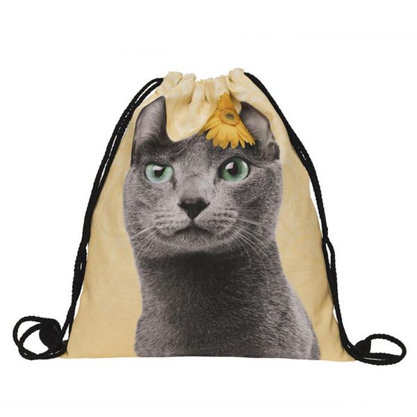 

designer- fashion 3d printing draw string bags drawstring pouch school bags for teenager boy girls ing