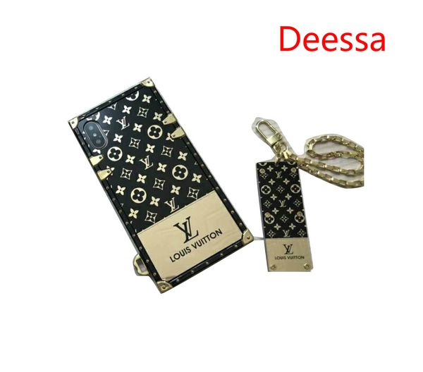 

19ss designer phone case for iphonexsmax xr xs 7p/8p iphone7/8 iphone6/6sp 6/6s fashion brand full cover luxury phone case with key buckle