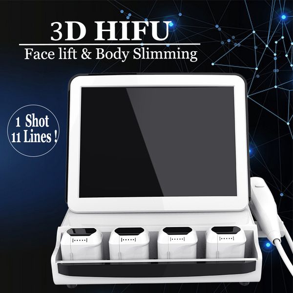 

8 патронов ультразвука hifu машина сжигание жира лица лифтинг спа салон использовать hifu-терапия двойной подбородок удаления, затягивать ко