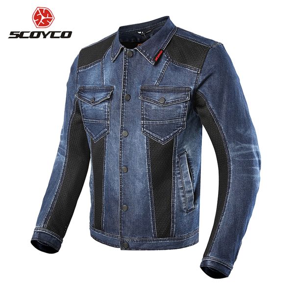 

scoyco motorcycle jacket men motocross denim jacket protective gear riding moto motorcycle clothing chaqueta moto