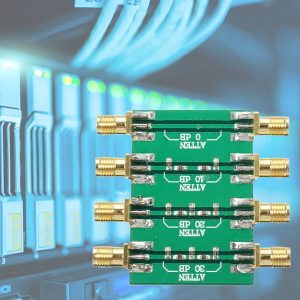 

wish-200mw dc 4.0ghz rf fixed attenuator sma double female head 0db 10db 20db 30db