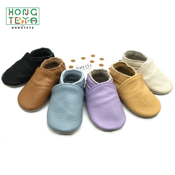 

2019 genuine leather baby soft sole baby moccasins shoes prewalkers toddler shoes boys girls first walkers