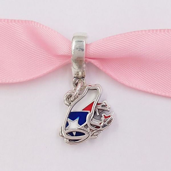 

authentic 925 sterling silver beads love puerto rico dangle charm charms fits european pandora style jewelry bracelets & necklace 797855en16, Black