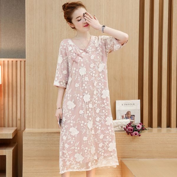 

2019 bride evening chinese wedding dress long qipao modern party dresse lace cheongsam traditional oriental red qipao