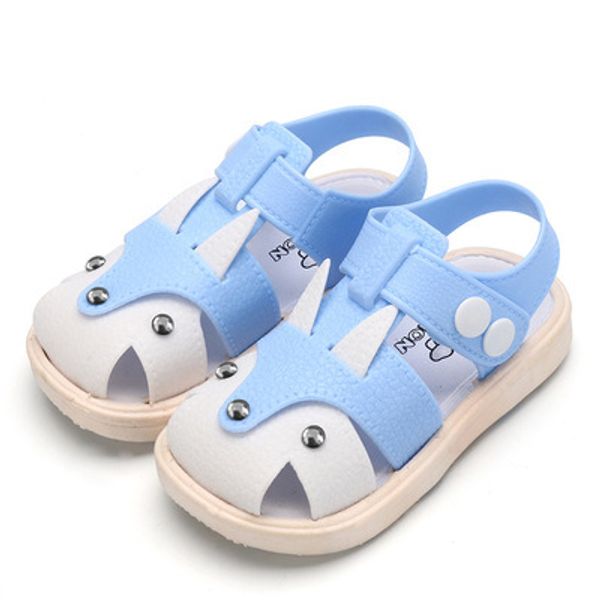 

children boy cartoon girl princess non-slip soft bottom wear-resistant beach shoes baby summer sandals casual fashion sandals, Black;red