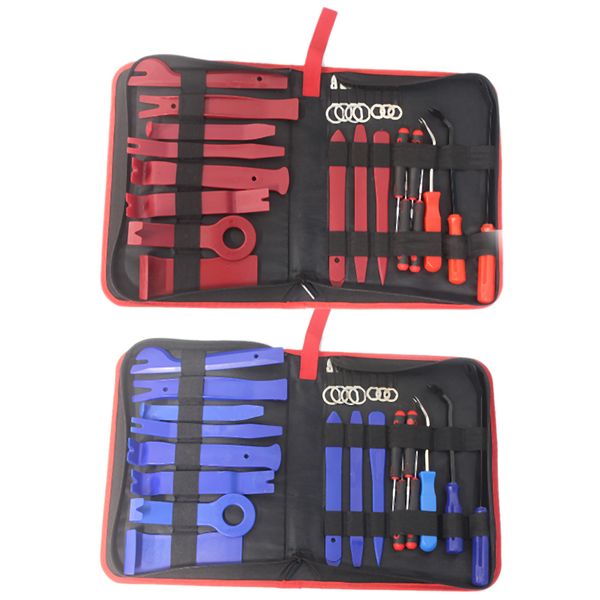 

portable auto car radio panel door clip panel trim dash audio removal installer pry kit repair tool pry tool hand tools