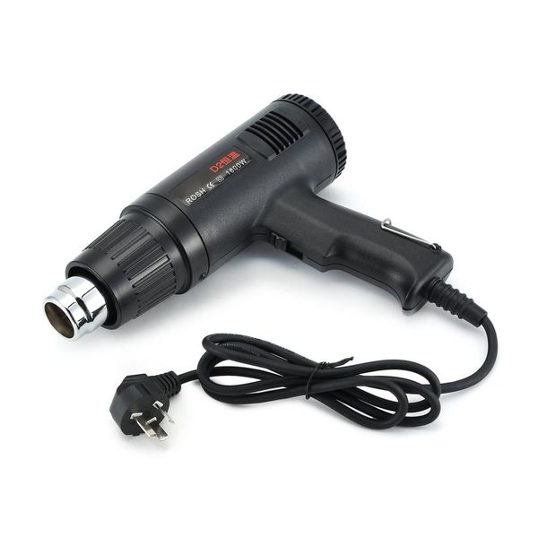 

1800w air gun thermostat heat air blower shrink wrapping paint stripper soldering welding thermal power tooldiscount