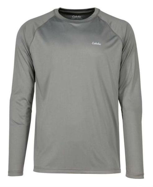 

men's mtp lightweight crew regular outdoor long sleeve shirts, Gray;blue