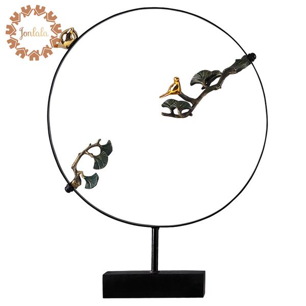 

elegant guest-greeting pine bird zen buddhism decoration art home decorations model accessories special home decor