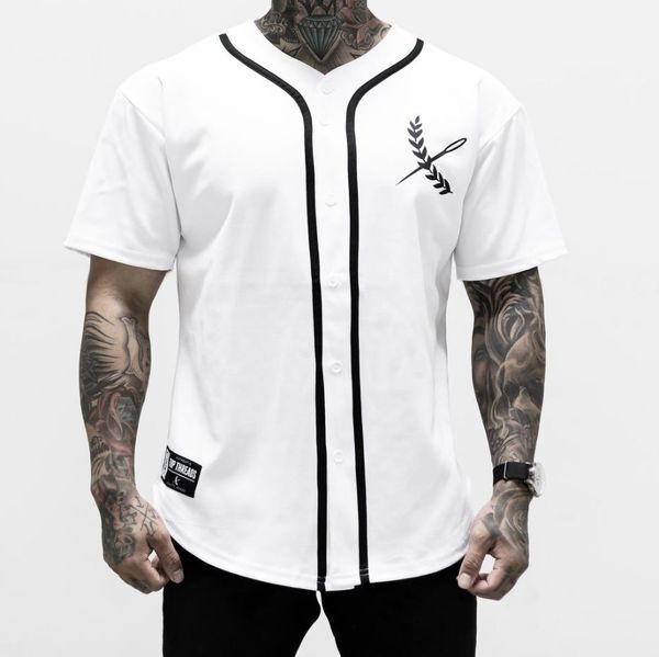 2019 Camo Cor Personalizada Nova Camisa de Beisebol Masculina Jovem Simples Camisas Puras Id 00000181 Barato