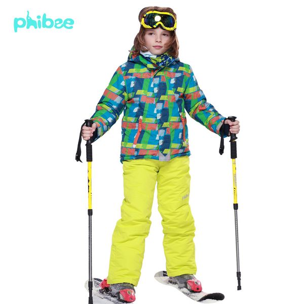

boys ski jackets waterproof warm snow ski coat one piece outdoor wear for winter