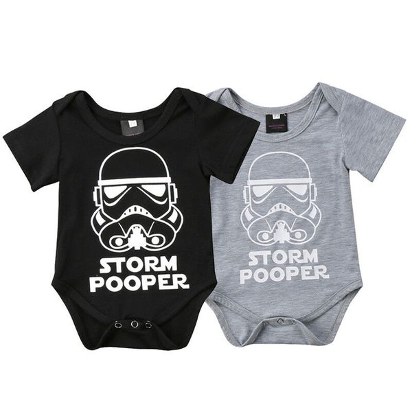 

0-18months новорожденного baby boy letter printed с коротким рукавом bodysuit, Blue