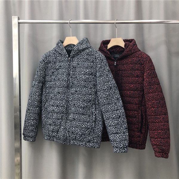 

19aw luxurious brand design dr down jacket coat sweatshirts fashion full print sweater streetwear outdoor hoodies face coat, Blue;black